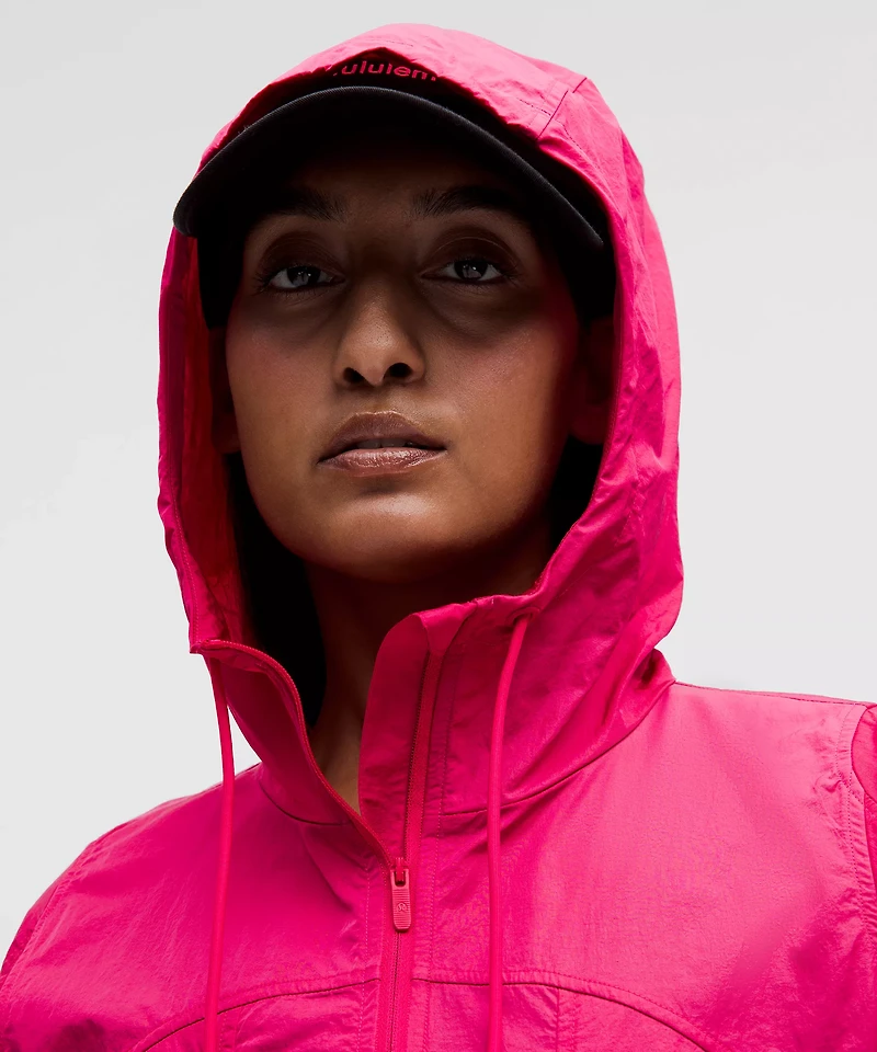 Drawstring Water-Resistant Hooded Jacket | Women's Coats & Jackets