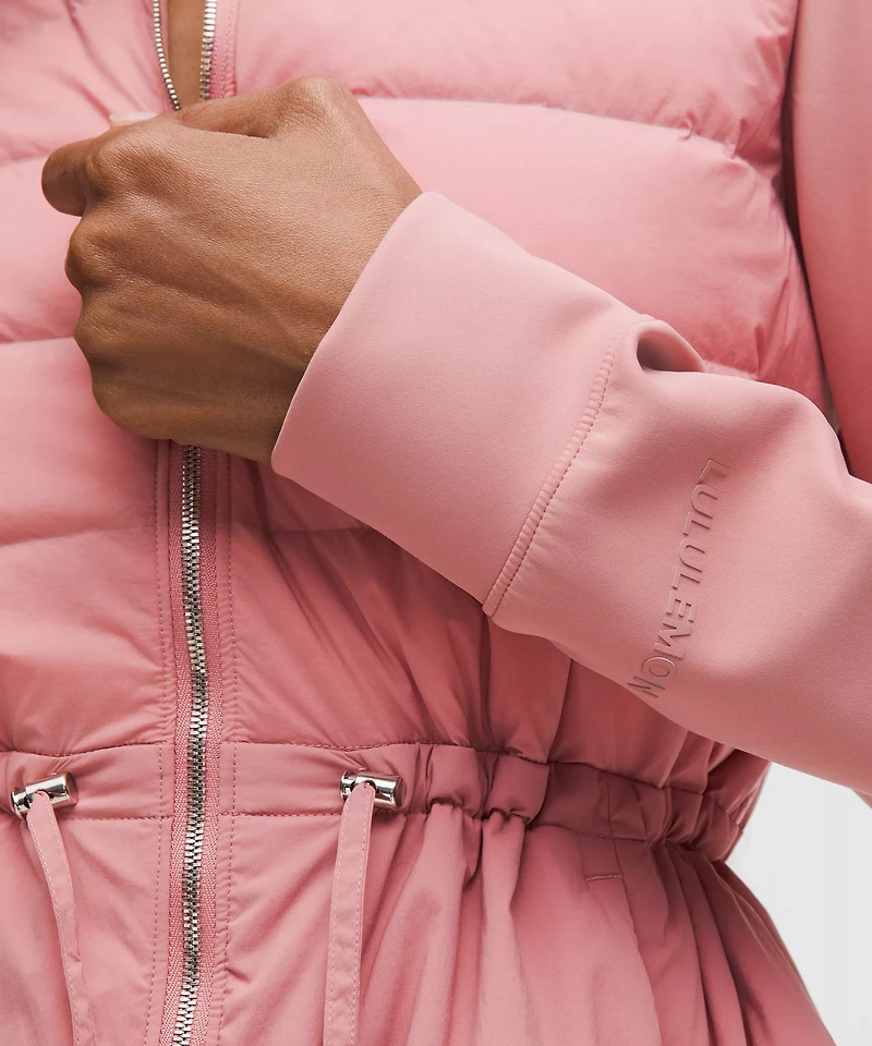 Down-Filled Cinch-Waist Jacket