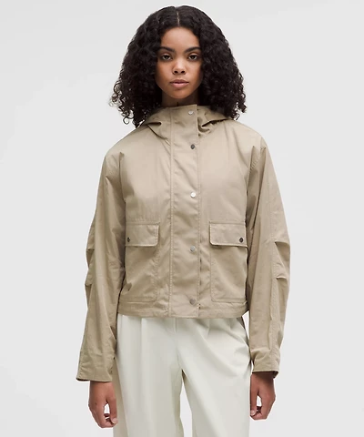 Cropped Utility Windbreaker | Women's Coats & Jackets