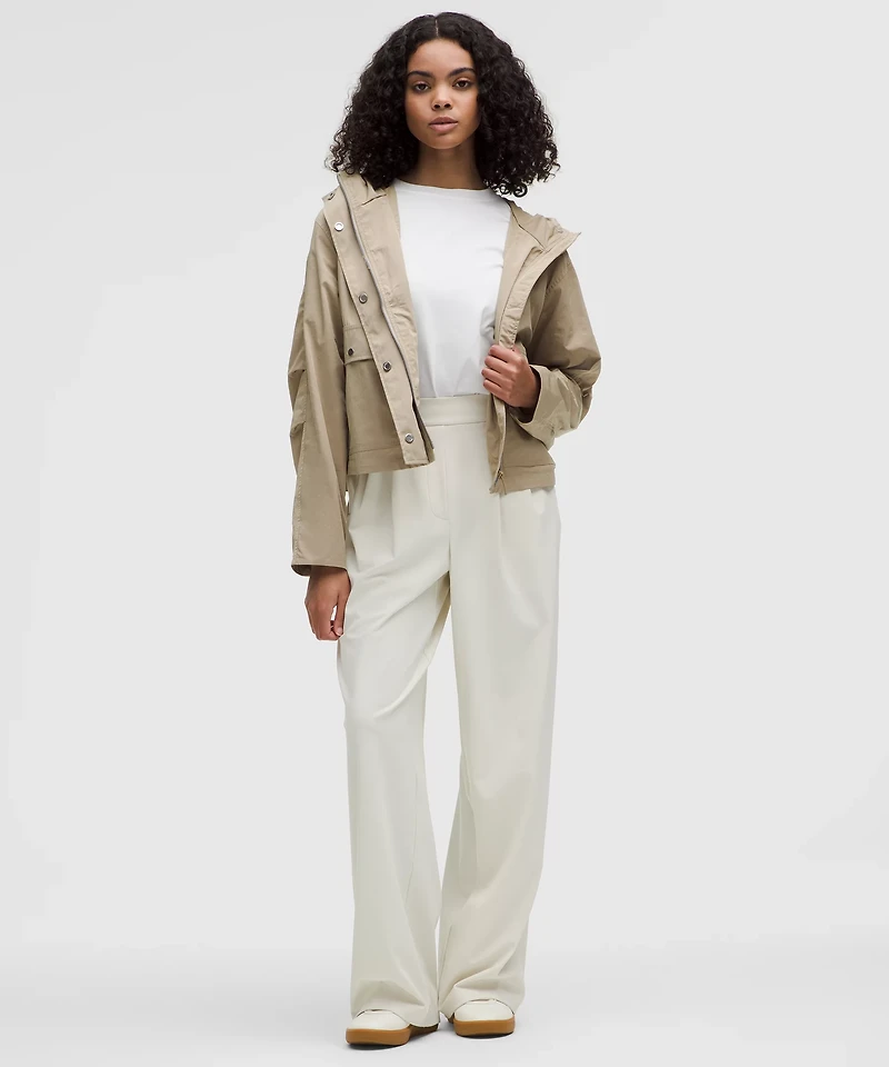 Cropped Utility Windbreaker | Women's Coats & Jackets