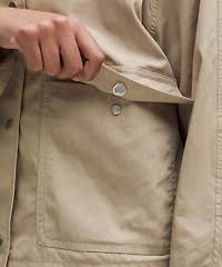 Cropped Utility Windbreaker | Women's Coats & Jackets