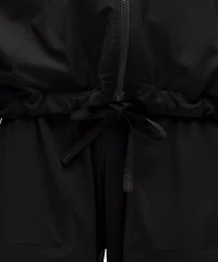 Water-Resistant Cropped Hooded Jacket | Women's Coats & Jackets