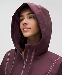 Water-Resistant Cropped Hooded Jacket | Women's Coats & Jackets