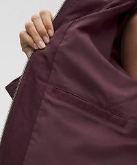 Water-Resistant Cropped Hooded Jacket | Women's Coats & Jackets
