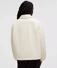Insulated Oversized Collared Jacket | Women's Coats & Jackets