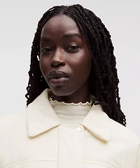 Insulated Oversized Collared Jacket | Women's Coats & Jackets