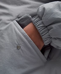 Insulated Oversized Collared Jacket