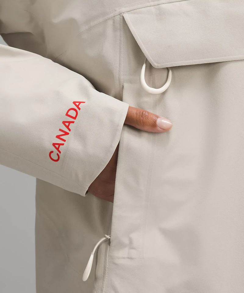 Team Canada Women's Seated-Fit Packable Rain Poncho *CPC Logo | Coats & Jackets