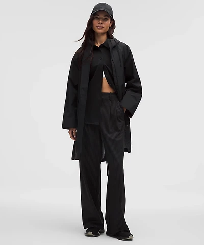 Waterproof Fishtail Rain Coat | Women's Coats & Jackets