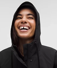 Waterproof Fishtail Rain Coat | Women's Coats & Jackets