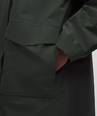 Waterproof Fishtail Rain Coat | Women's Coats & Jackets