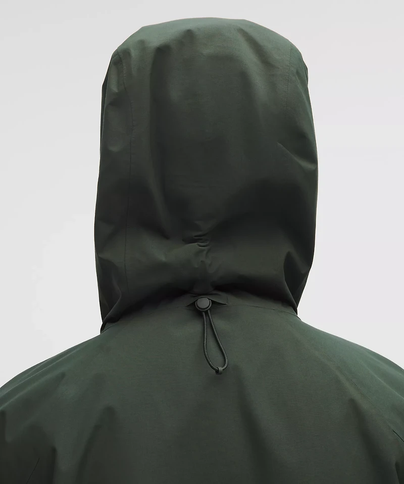 Waterproof Fishtail Rain Coat | Women's Coats & Jackets