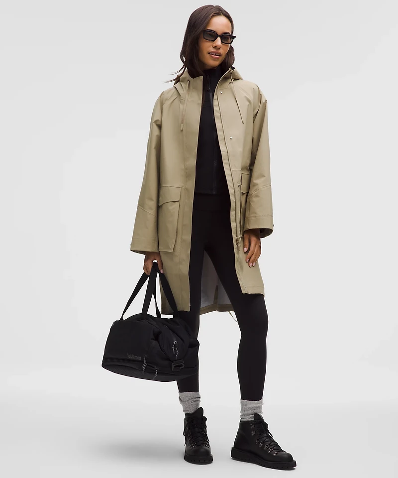 Waterproof Fishtail Rain Coat | Women's Coats & Jackets