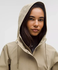 Waterproof Fishtail Rain Coat | Women's Coats & Jackets
