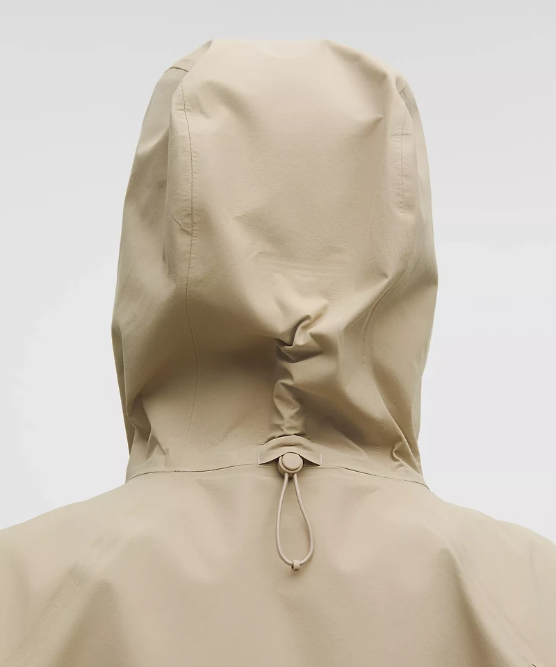 Waterproof Fishtail Rain Coat | Women's Coats & Jackets