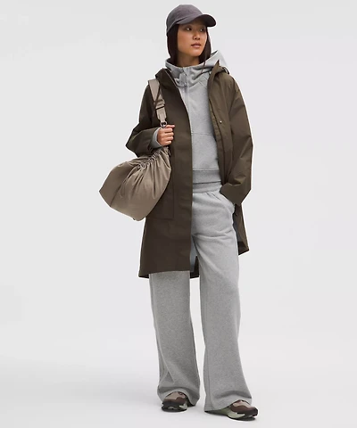 Waterproof Fishtail Rain Coat | Women's Coats & Jackets