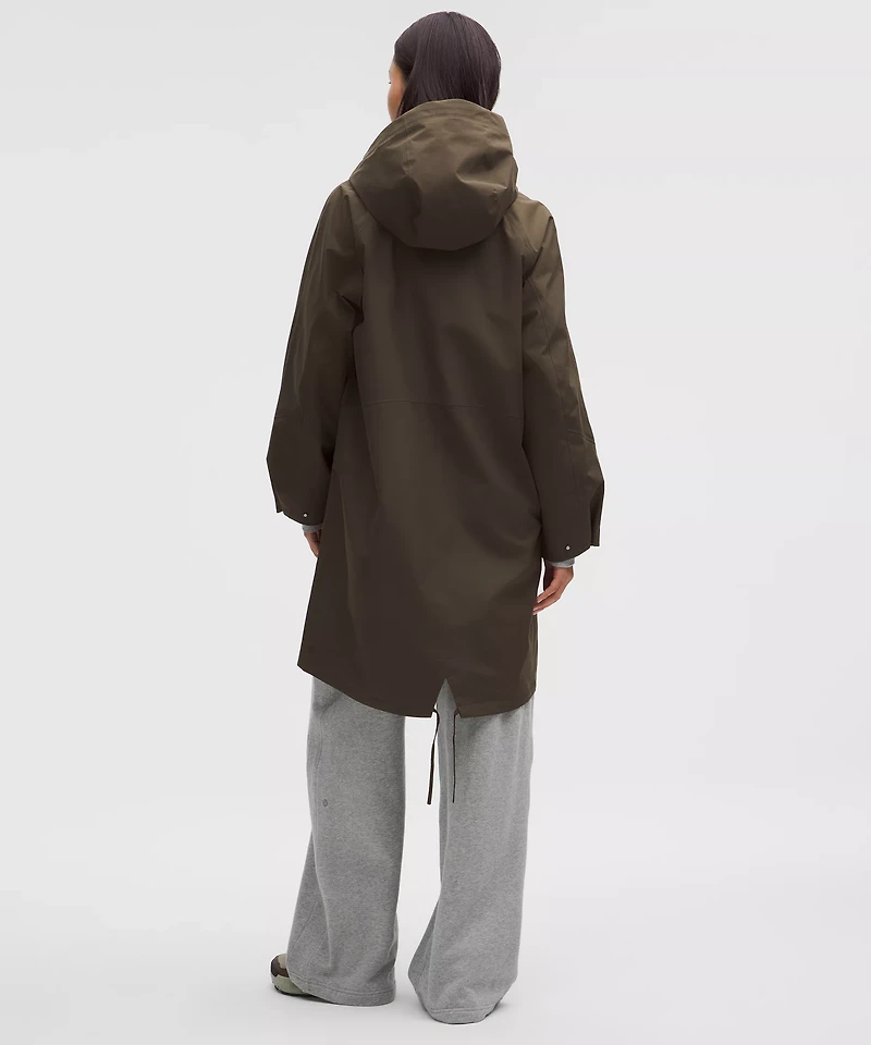 Waterproof Fishtail Rain Coat | Women's Coats & Jackets