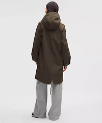 Waterproof Fishtail Rain Coat | Women's Coats & Jackets