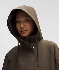 Waterproof Fishtail Rain Coat | Women's Coats & Jackets