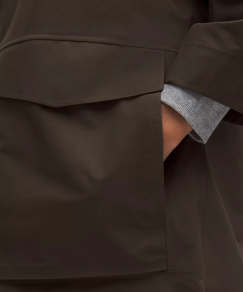 Waterproof Fishtail Rain Coat | Women's Coats & Jackets