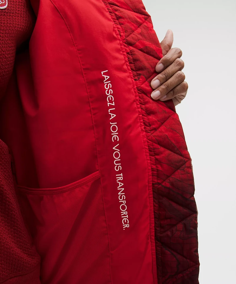 Team Canada Women's Wunder Puff Translucent 600-Down-Fill Jacket *COC Logo