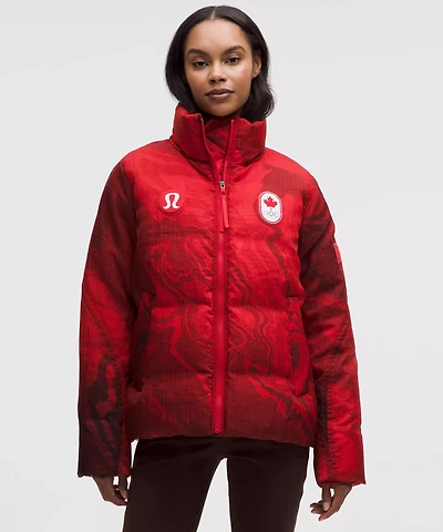 Team Canada Women's Wunder Puff Translucent 600-Down-Fill Jacket *COC Logo