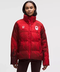 Team Canada Women's Wunder Puff Translucent 600-Down-Fill Jacket *COC Logo