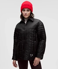 Team Canada Women's Nylon Taffeta Insulated Shacket *COC Logo