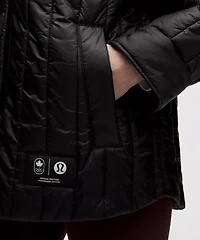 Team Canada Women's Nylon Taffeta Insulated Shacket *COC Logo