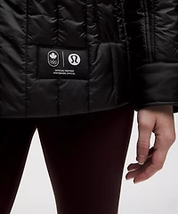 Team Canada Women's Nylon Taffeta Insulated Shacket *COC Logo