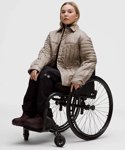 Team Canada Women's Nylon Taffeta Insulated Shacket *CPC Logo