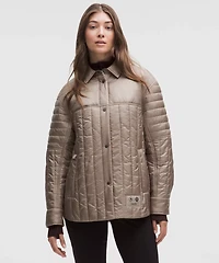 Team Canada Women's Nylon Taffeta Insulated Shacket *CPC Logo