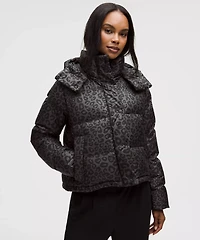 Wunder Puff 600-Down-Fill Cropped Jacket *Print
