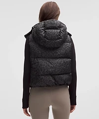 Wunder Puff 600-Down-Fill Cropped Vest *Print