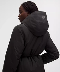 Waterproof Insulated Cinch-Waist Parka
