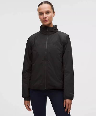 Insulated Back-Vent Running Jacket