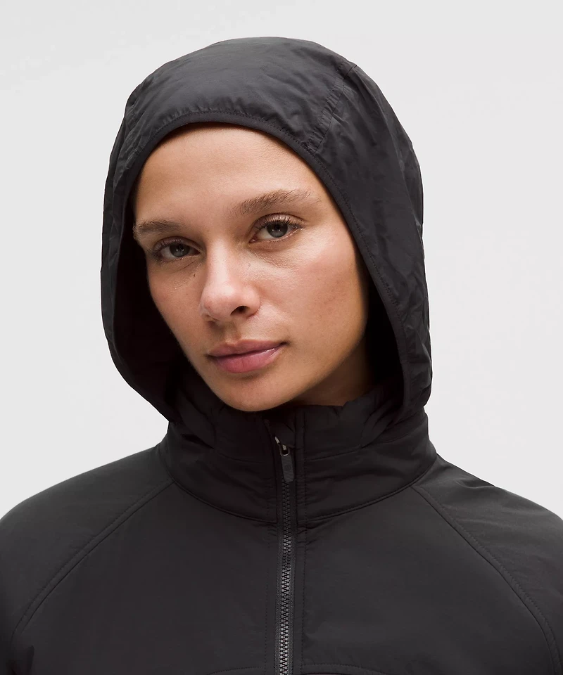 Insulated Back-Vent Running Jacket