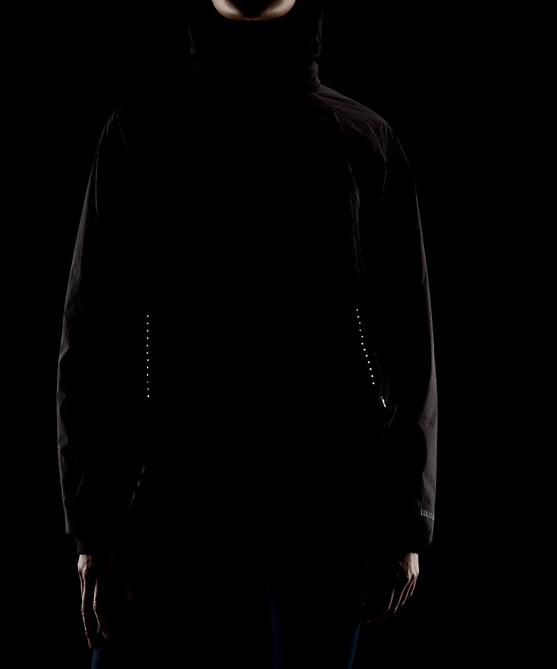 Insulated Back-Vent Running Jacket