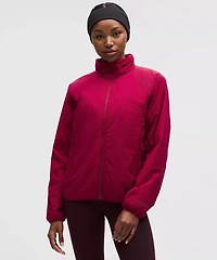 Insulated Back-Vent Running Jacket