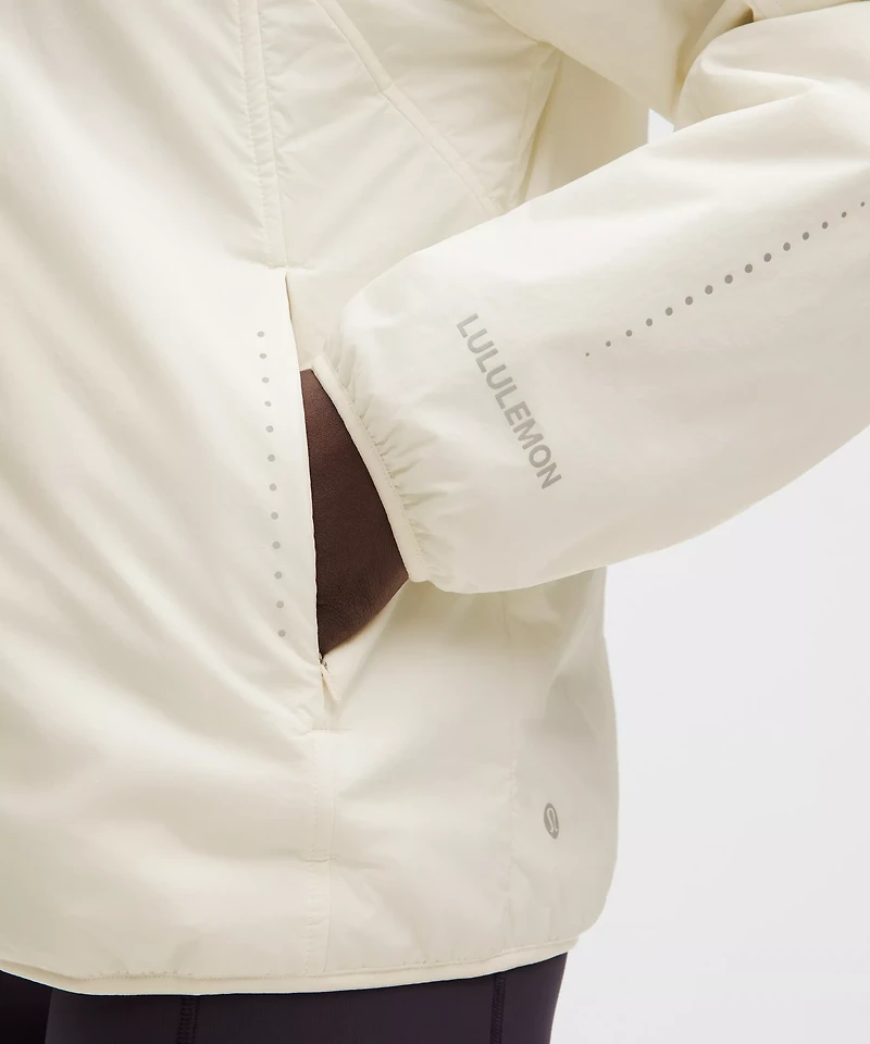 Insulated Back-Vent Running Jacket