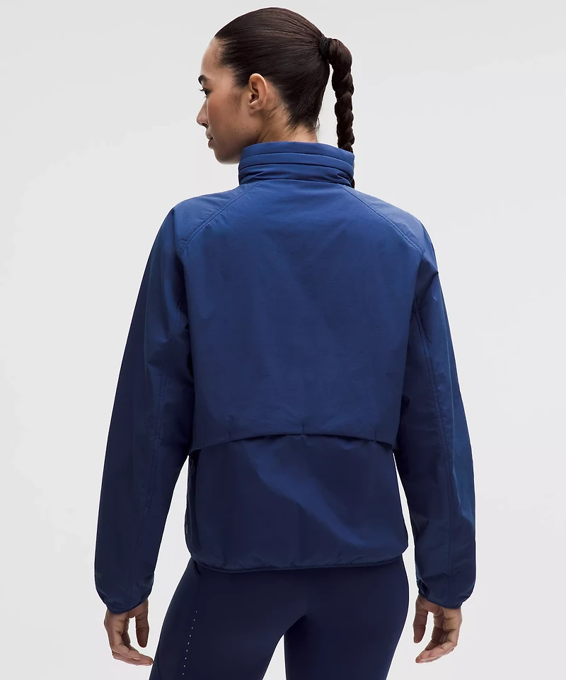 Insulated Back-Vent Running Jacket