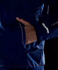 Insulated Back-Vent Running Jacket