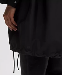 Oversized Cocoon Rain Coat