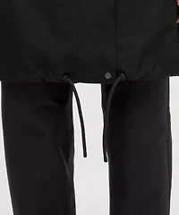 Oversized Cocoon Rain Coat