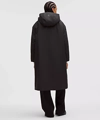 Oversized Insulated Rain Coat