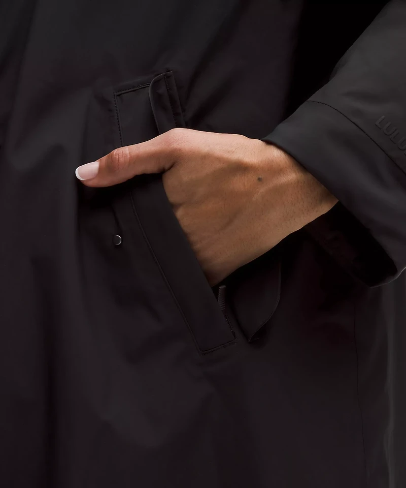 Oversized Insulated Rain Coat
