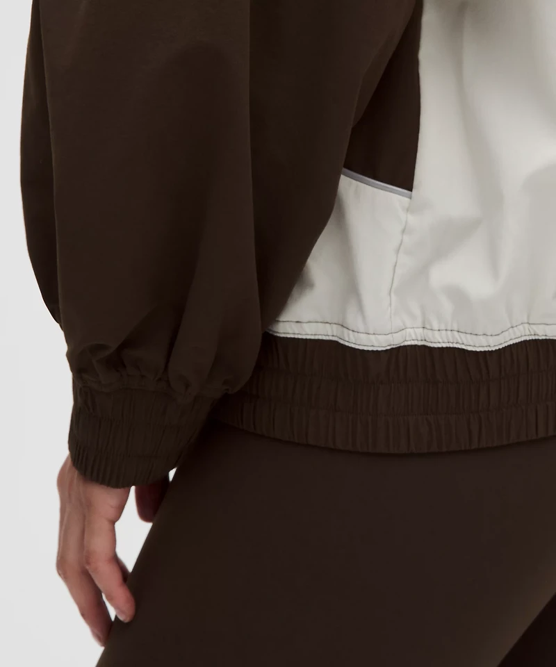 Ventilated Oversized Track Jacket