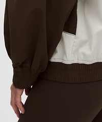 Ventilated Oversized Track Jacket