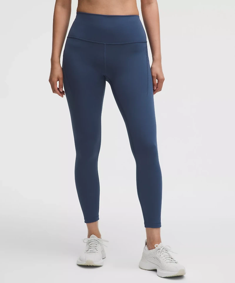 Wunder Train High-Rise Tight with Pockets 25" | Women's Leggings/Tights