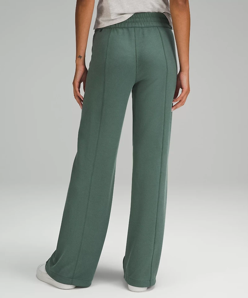 Ribbed Softstreme Mid-Rise Pant 32" | Women's Pants